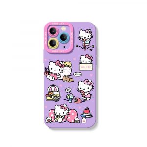 Sweet Kitty Vibes Silicone Case for Apple iPhone Series
