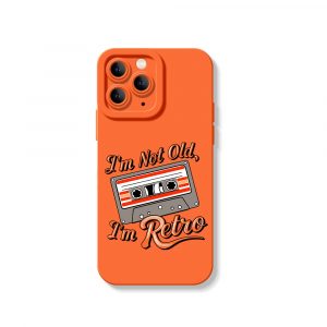 Retro Cassette Groove Silicone Case for Apple iPhone Series