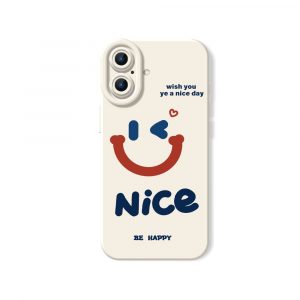 Nice Day Design Silicone Case for Apple iPhone Series