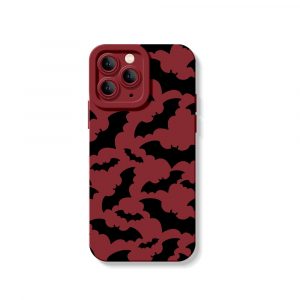 Dark Pattern Silicone Case for Apple iPhone Series