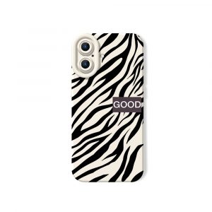 Zebra Vibe Silicone Case for Apple iPhone Series