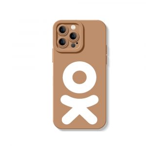 Playful Monochrome OK Silicone Case for Apple iPhone Series