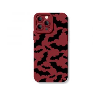 Dark Pattern Silicone Case for Apple iPhone Series