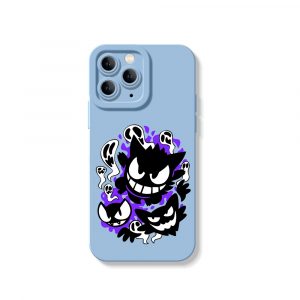 Spooky Shadows Art Silicone Case for Apple iPhone Series