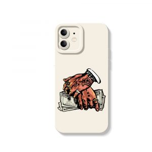 Street Hustler Stack Design Silicone Case for Apple iPhone Series