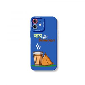 Chai Samosa Delight Silicone Case for Apple iPhone Series