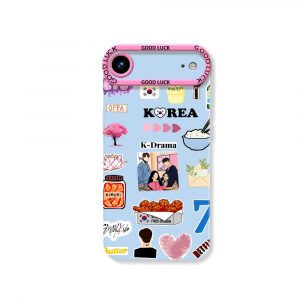 Korean Culture Celebration Silicone Case for Apple iPhone Series