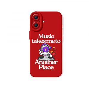 Astronaut DJ Groove Silicone Case for Apple iPhone Series