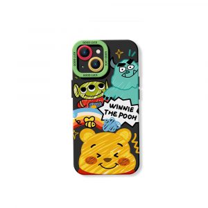 Cartoon Friends Silicone Case for Apple iPhone Series