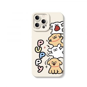 Puppy Playtime Silicone Case for Apple iPhone Series
