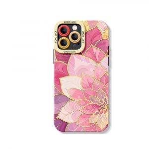 Radiant Petals Bliss Silicone Case for Apple iPhone Series