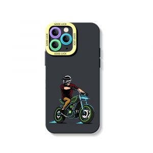 Road Warrior Biker Silicone Case for Apple iPhone Series