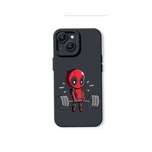 Chibi Weightlifting Hero Silicone Case for Apple iPhone Series