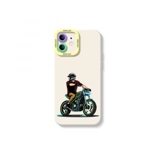 Road Warrior Biker Silicone Case for Apple iPhone Series