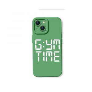 Digital Countdown Gym Time Silicone Case for Apple iPhone Series