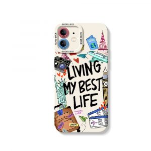 Adventure Travel Silicone Case for Apple iPhone Series