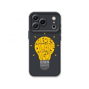 Always Light Graphic Silicone Case for Apple iPhone Series