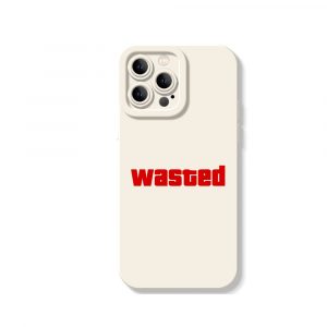 Wasted Vaporwave Vibe Silicone Case for Apple iPhone Series