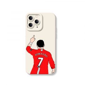 Victory Celebration Red Jersey Silicone Case for Apple iPhone Series