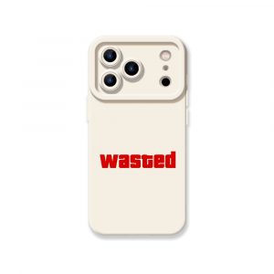 Wasted Vaporwave Vibe Silicone Case for Apple iPhone Series