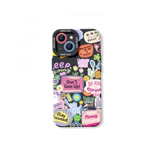Inspirational Flowers Silicone Case for Apple iPhone Series