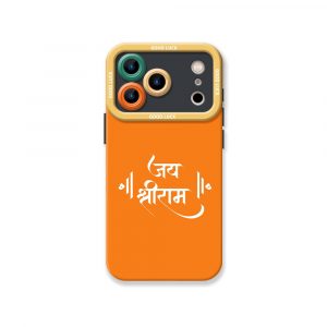 Vibrant Blessings Orange Silicone Case for Apple iPhone Series