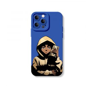 Cash Stack Hoodie Vibe Silicone Case for Apple iPhone Series