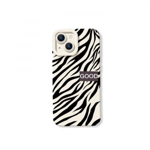 Zebra Vibe Silicone Case for Apple iPhone Series