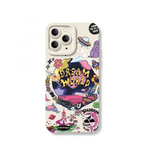 Dream World Silicone Case for Apple iPhone Series