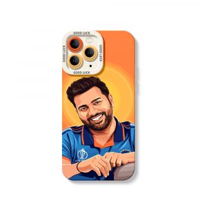 Sunset Cricket Champion Silicone Case for Apple iPhone Series