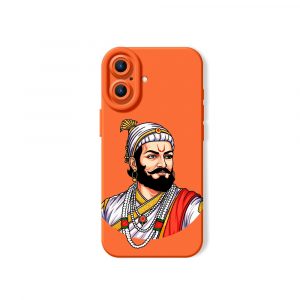 Chhatrapati Royal Shield Silicone Case for Apple iPhone Series