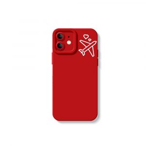 Adventure Awaits Airplane Love Silicone Case for Apple iPhone Series