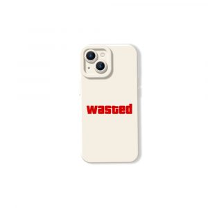 Wasted Vaporwave Vibe Silicone Case for Apple iPhone Series