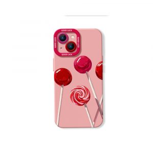 Lollipop Delight Vibrant Silicone Case for Apple iPhone Series