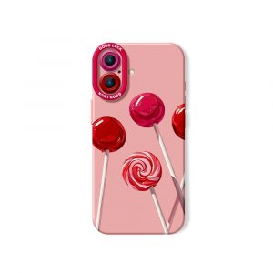Lollipop Delight Vibrant Silicone Case for Apple iPhone Series