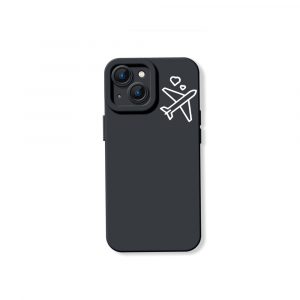 Adventure Awaits Airplane Love Silicone Case for Apple iPhone Series