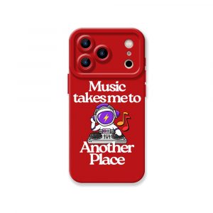 Astronaut DJ Groove Silicone Case for Apple iPhone Series
