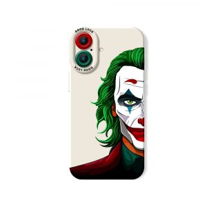 Colorful Clown Mask Art Silicone Case for Apple iPhone Series