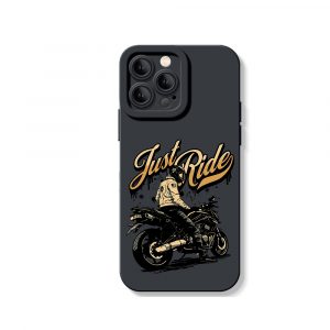 Ride Free Motorcycle Adventure Silicone Case for Apple iPhone Series
