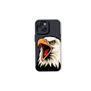 Fierce Eagle Graphic Silicone Case for Apple iPhone Series