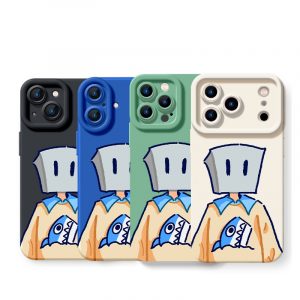 Shark Graphic Silicone Case for Apple iPhone Series