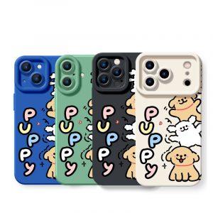 Puppy Playtime Silicone Case for Apple iPhone Series