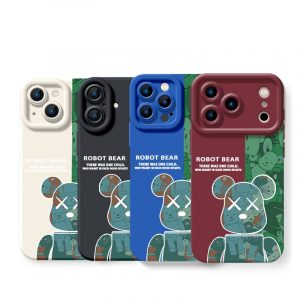 Robo Bear Silicone Case for Apple iPhone Series