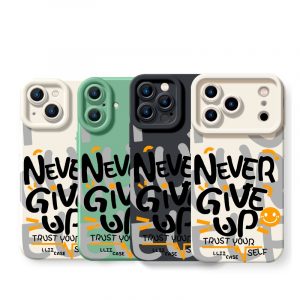 Positive Vibe Silicone Case for Apple iPhone Series