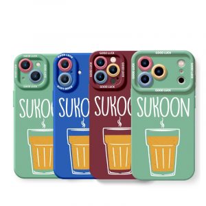 Cozy Chai Moments Silicone Case for Apple iPhone Series