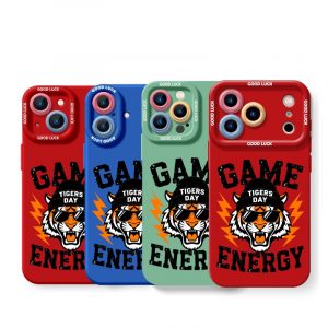 Wild Game Tiger Vibe Silicone Case for Apple iPhone Series