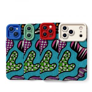 Vibrant Geometric Splash Silicone Case for Apple iPhone Series
