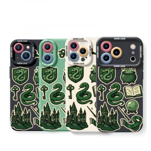 Enchanted Forest Charm Silicone Case for Apple iPhone Series
