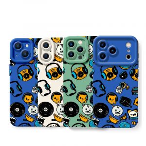 Groovy Beats Doodle Art Silicone Case for Apple iPhone Series