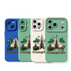Adventure Awaits CampLife Silicone Case for Apple iPhone Series